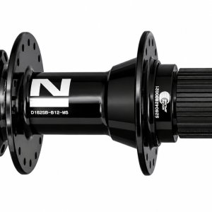 Rear disc hub Novatec D182SB-B12-MS, 6-bolt, black, 32 holes